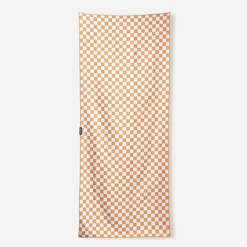 Check Apricot Nomadix Original Towel: Check Apricot Nomadix