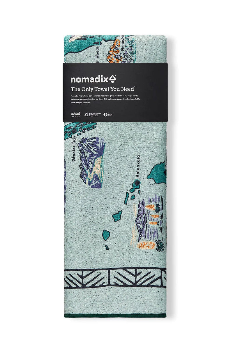 Load image into Gallery viewer, Nomadix Original Towel: National Parks and Monuments Map Nomadix
