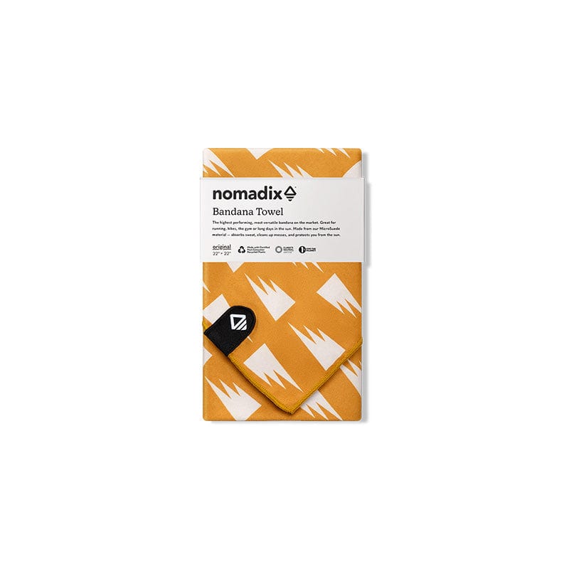 Load image into Gallery viewer, Nomadix Summit Gold Bandana Towel Nomadix Summit Gold Bandana Towel Nomadix
