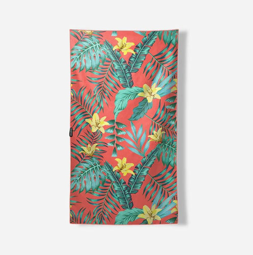 Nomadix Ultralight Palms Coral Towel Nomadix Ultralight Palms Coral Towel Nomadix