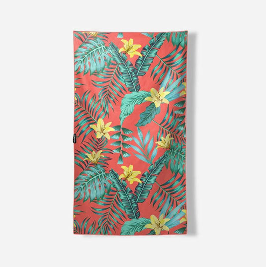 Nomadix Ultralight Palms Coral Towel Nomadix Ultralight Palms Coral Towel Nomadix