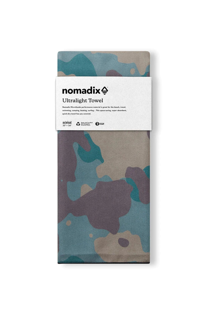 Load image into Gallery viewer, Camo Green Nomadix Ultralight Towel: Camo Green nomadix
