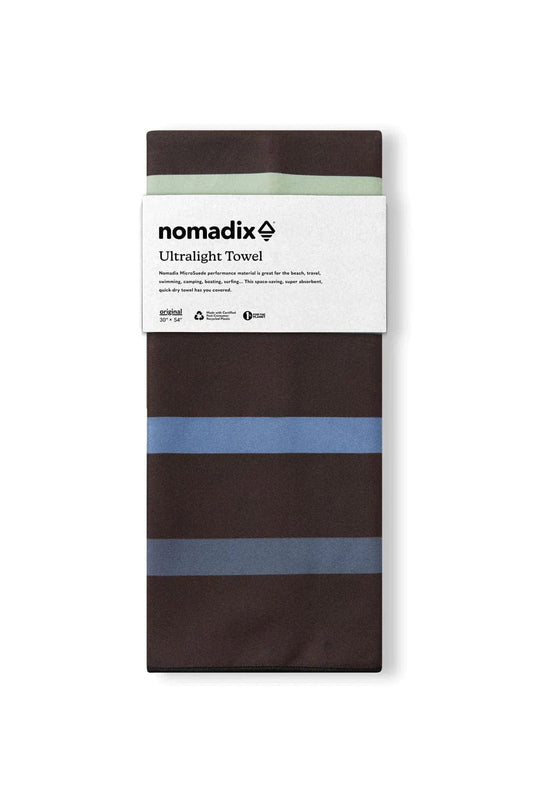 Pinstripes Multi Nomadix Ultralight Towel: Pinstripes Multi Nomadix