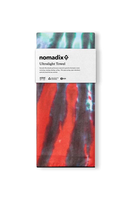 Tie-Dye Multi Nomadix Ultralight Towel: Tie-Dye Multi nomadix