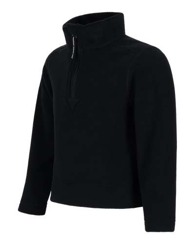 Black / Youth MED Obermeyer Ultra Gear Zip Top - Kids' Obermeyer