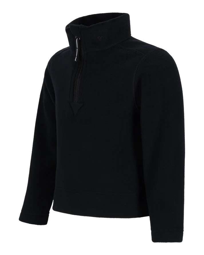 Load image into Gallery viewer, Black / Youth MED Obermeyer Ultra Gear Zip Top - Kids&#39; Obermeyer
