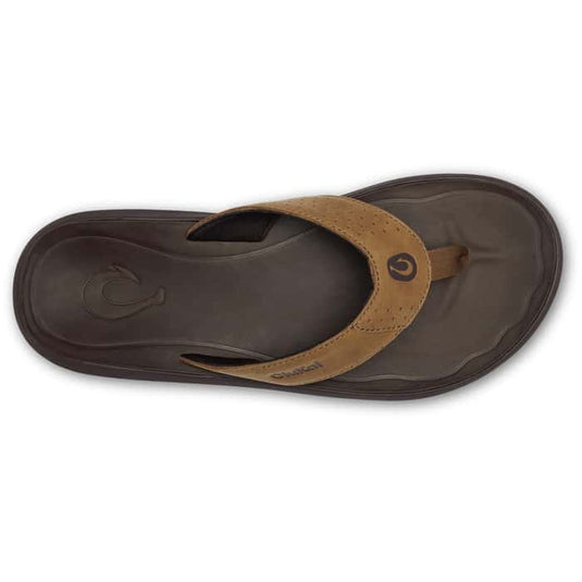 OluKai Men's Pili in Tan / Dark Java OluKai Men's Pili in Tan / Dark Java OluKai