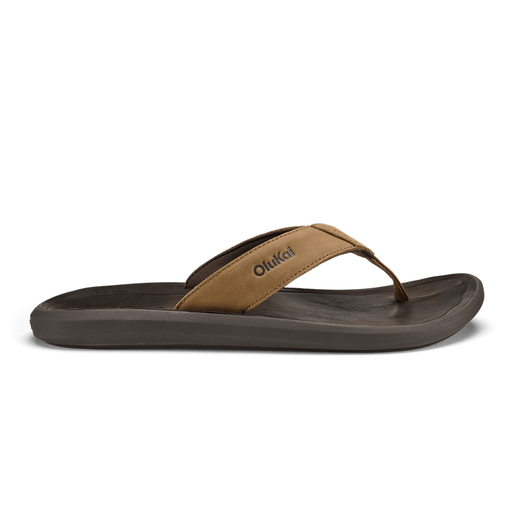 Load image into Gallery viewer, 8 / 3448 Tan / Dark Java OluKai Men's Pili in Tan / Dark Java OluKai Men's Pili in Tan / Dark Java OluKai
