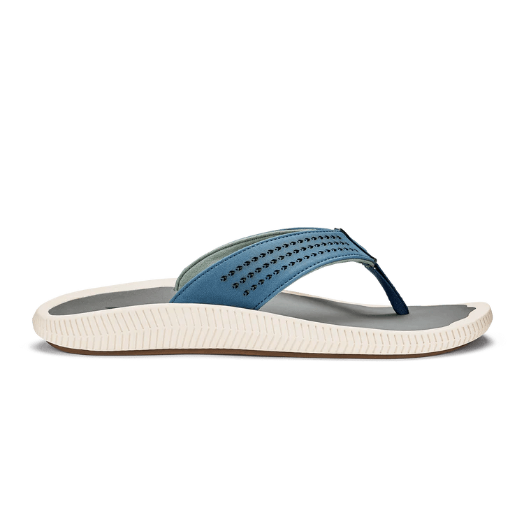 Load image into Gallery viewer, Slate Blue / Charcoal / 9 Olukai Ulele Sandals - Men&#39;s Olukai
