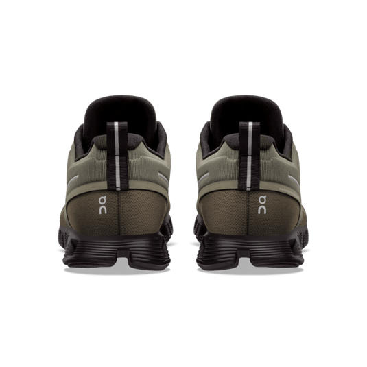 On Cloud 5 Waterproof Shoes in Olive | Black - Men's On Cloud 5 Waterproof Shoes in Olive | Black - Men's On