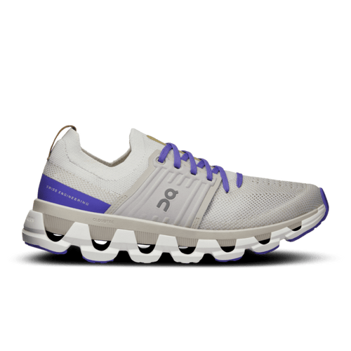 White | Blueberry / 5 On Cloudswift 3 White | Blueberry - Women's On