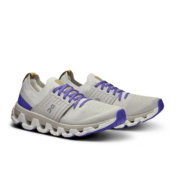 Load image into Gallery viewer, On Cloudswift 3 White | Blueberry - Women&#39;s On
