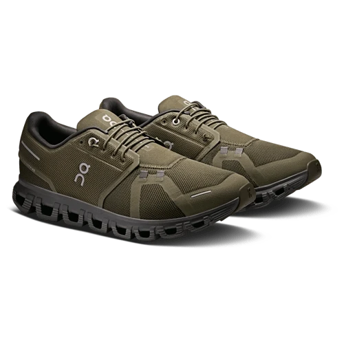 Load image into Gallery viewer, On Men&#39;s Cloud 6 in Olive / Eclipse On Men&#39;s Cloud 6 in Olive / Eclipse On
