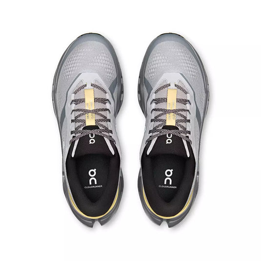 On Men's Cloudrunner 3 - Platinum / Squash On Men's Cloudrunner 3 - Platinum / Squash | Backpacker On