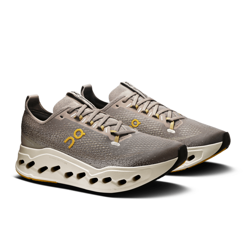 Load image into Gallery viewer, On Men&#39;s Cloudsurfer Max in Cinder / Pelican On Men&#39;s Cloudsurfer Max in Cinder / Pelican On

