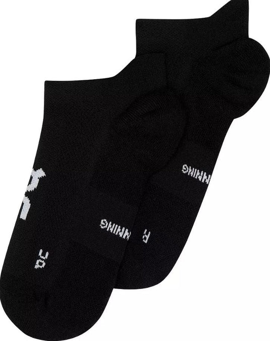 Black / LRG On Men's Core Run Sock Low 2P in Black On Men's Core Run Sock Low 2P in Black On