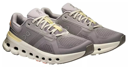 On Women's Cloudrunner 2 in Lilac / Ivory On Women's Cloudrunner 2 in Lilac / Ivory On
