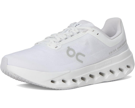 On Women's Cloudsurfer Next in White / White On Women's Cloudsurfer Next in White / White On