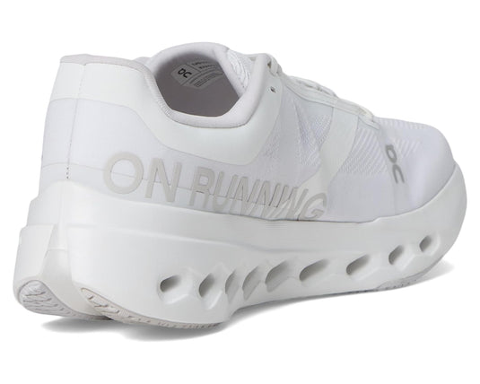 On Women's Cloudsurfer Next in White / White On Women's Cloudsurfer Next in White / White On