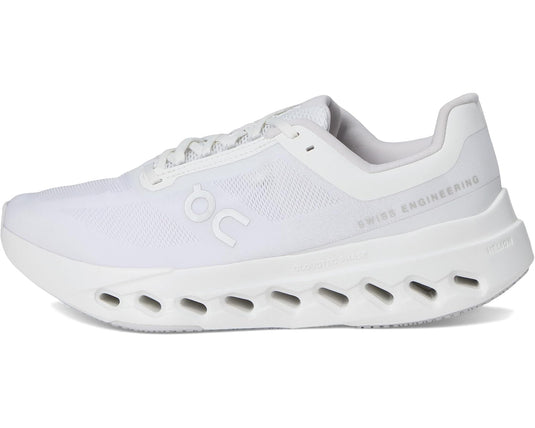 On Women's Cloudsurfer Next in White / White On Women's Cloudsurfer Next in White / White On