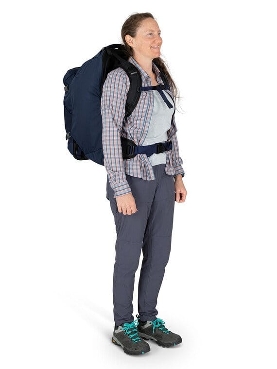 Load image into Gallery viewer, Night Jungle Blue / One Size Osprey Fairview 55 Travel Pack OSPREY
