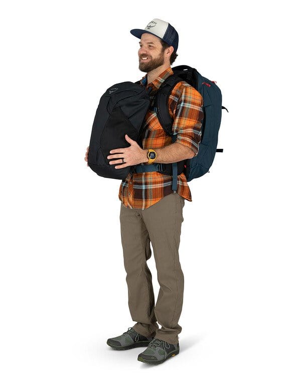 Load image into Gallery viewer, Tunnel Vision Grey Osprey Farpoint 40 Travel Pack OSPREY
