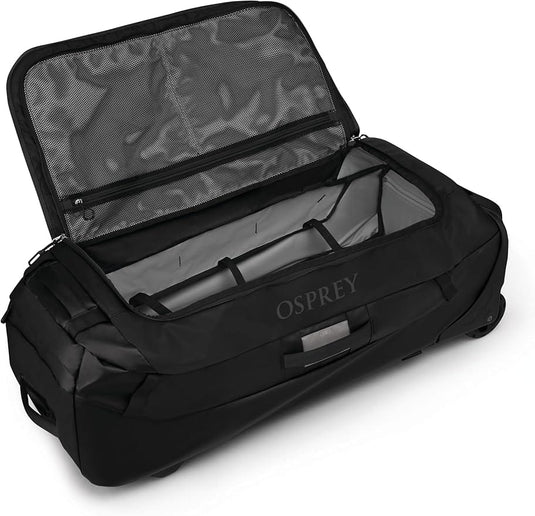 Black Osprey Transport Wheeled Duffel 120L Osprey Transport Wheeled Duffel 120L OSPREY