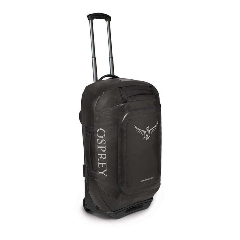 Load image into Gallery viewer, Black Osprey Transporter Wheeled Duffel 60 in Black Osprey Transporter Wheeled Duffel 60 in Black OSPREY
