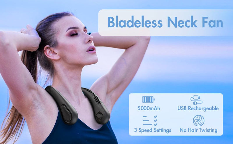 Load image into Gallery viewer, Panergy Rc Bladeless Neck Fan 5000mAh Panergy Rc Bladeless Neck Fan 5000mAh Panergy
