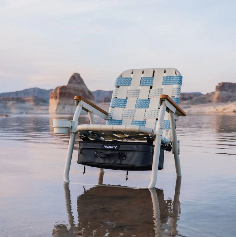 Load image into Gallery viewer, Glacier Parkit Voyager Chair in Glacier Parkit Voyager Chair in Glacier Parkit
