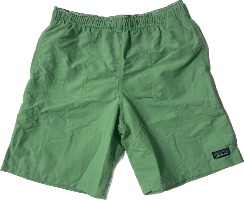Load image into Gallery viewer, Blooming Green / Youth SM Patagonia Baggies Shorts 5&quot; - Boy&#39;s PATAGONIA INC
