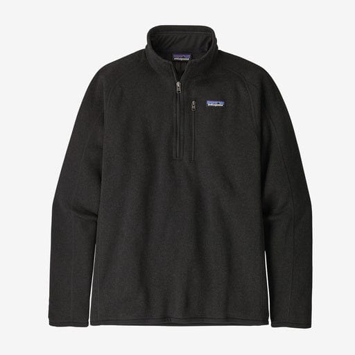 Black / SM Patagonia Better Sweater 1/4-Zip Fleece - Men's Patagonia Inc