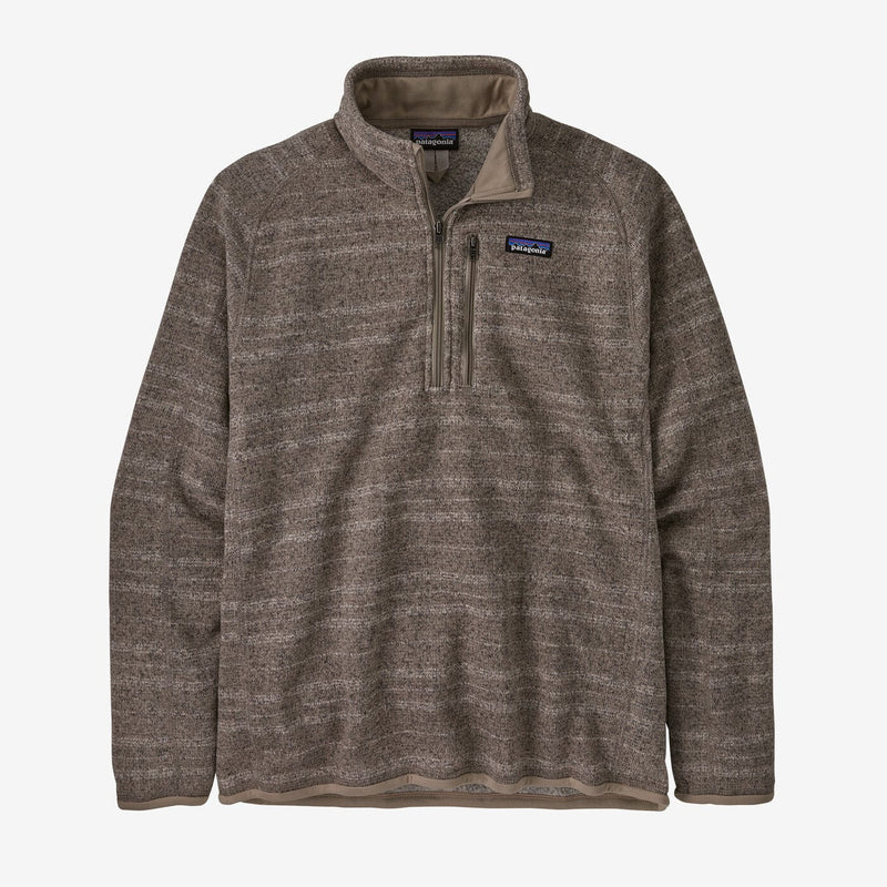 Load image into Gallery viewer, Vinyl Stripe: Seabird Grey / SM Patagonia Better Sweater 1/4-Zip Fleece - Men&#39;s Patagonia Inc
