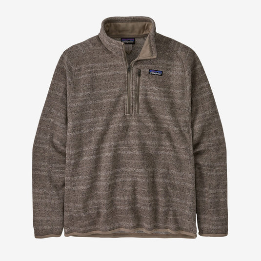 Vinyl Stripe: Seabird Grey / SM Patagonia Better Sweater 1/4-Zip Fleece - Men's Patagonia Inc