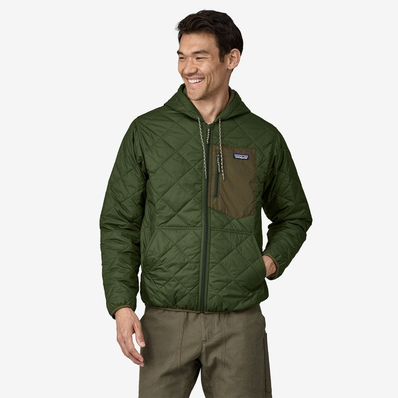 Load image into Gallery viewer, Patagonia Diamond Quilted Bomber Hoody Jacket - Men&#39;s Patagonia Diamond Quilted Bomber Hoody Jacket - Men&#39;s Patagonia Inc
