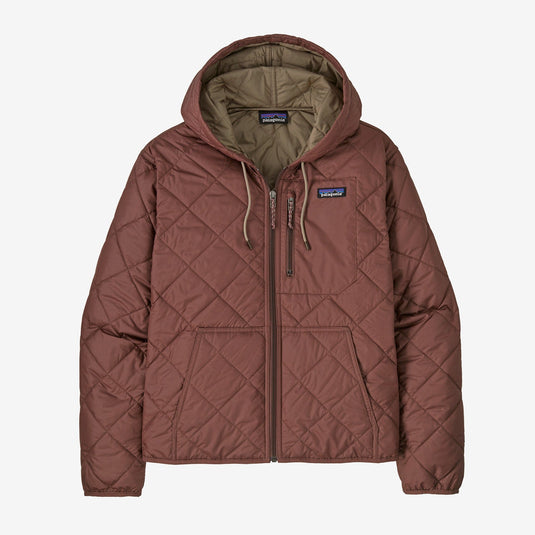 Dulse Mauve / SM Patagonia Diamond Quilted Bomber Hoody Jacket - Women's Patagonia Inc