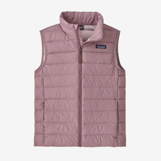 Stormy Mauve / Youth SM Patagonia Down Sweater Vest - Kids' Patagonia Inc