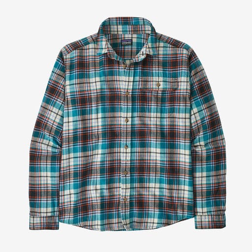Load image into Gallery viewer, Lavas: Belay Blue / SM Patagonia Fjord Flannel Longsleeve  Shirt - Men&#39;s Patagonia Inc
