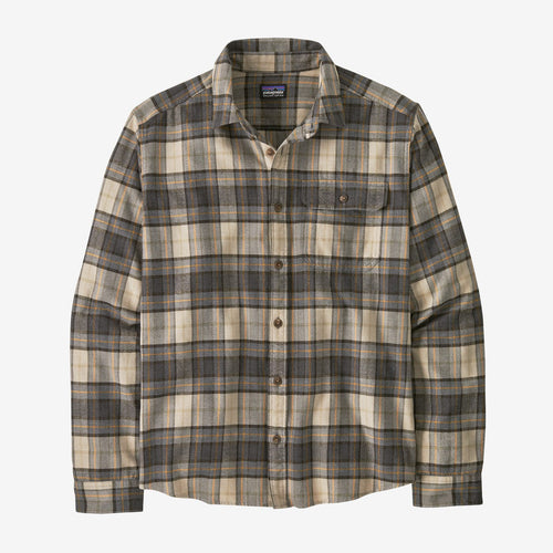 Spotter: Forge Grey / MED Patagonia Fjord Flannel Longsleeve Shirt - Men's Patagonia Inc