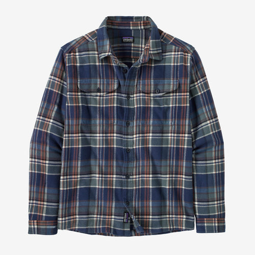 Adventurer: New Navy / MED Patagonia Fjord Flannel Shirt - Men's Patagonia Fjord Flannel Shirt - Men's Patagonia Inc