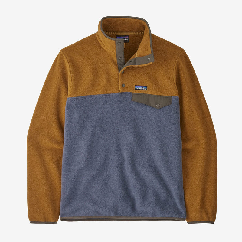 Load image into Gallery viewer, Shelter Brown / MED Patagonia Lightweight Synchilla Snap-T Fleece Pullover - Men&#39;s Patagonia Lightweight Synchilla Snap-T Fleece Pullover - Men&#39;s Patagonia Inc
