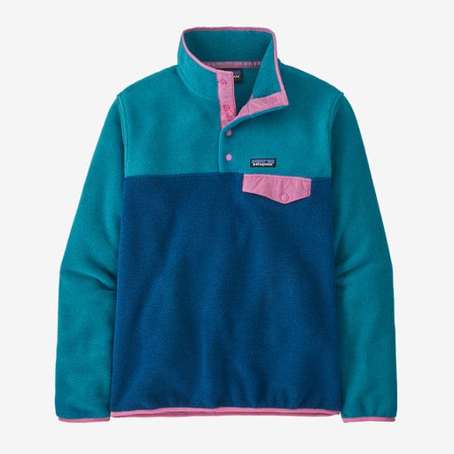 Lagom Blue / XS Patagonia Lightweight Synchilla Snap-T Fleece Pullover- Women's Patagonia Inc