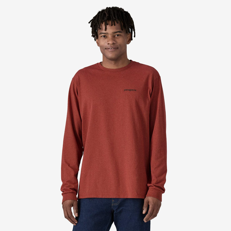 Load image into Gallery viewer, Patagonia Longsleeve Line Logo Ridge Responsibili-Tee - Men&#39;s Patagonia Inc
