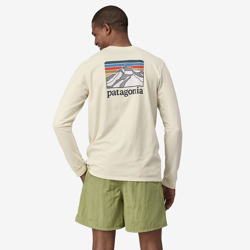 Load image into Gallery viewer, Patagonia Longsleeve Line Logo Ridge Responsibili-Tee - Men&#39;s Patagonia Longsleeve Line Logo Ridge Responsibili-Tee - Men&#39;s Patagonia Inc
