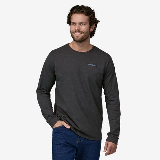 Load image into Gallery viewer, Patagonia Longsleeve Line Logo Ridge Responsibili-Tee - Men&#39;s Patagonia Longsleeve Line Logo Ridge Responsibili-Tee - Men&#39;s Patagonia Inc
