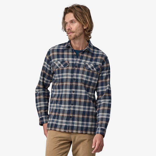 Patagonia Longsleeve Organic Cotton Midweight Fjord Flannel Shirt - Men's Patagonia Inc