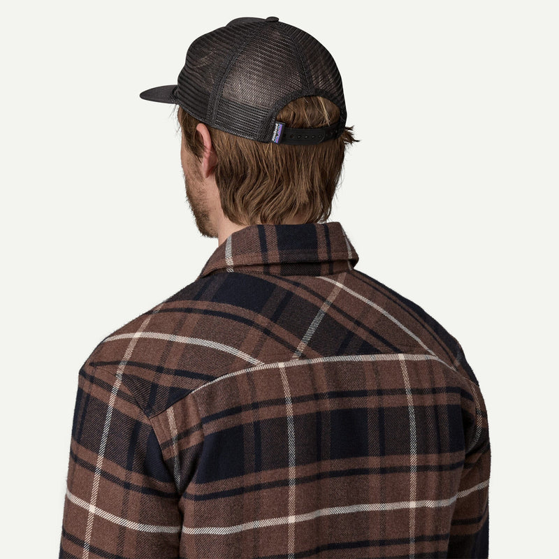 Load image into Gallery viewer, Strata Stencil: Black Patagonia Men&#39;s Airfarer Cap Patagonia Men&#39;s Airfarer Cap Patagonia Inc
