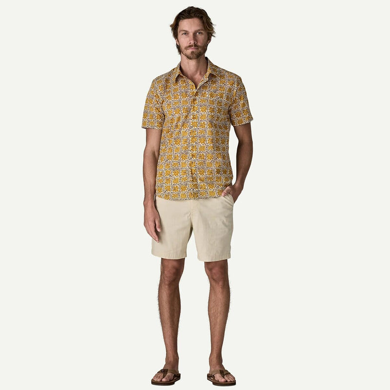 Load image into Gallery viewer, Patagonia Men's Go To Shirt in Future Flowers: Natural Patagonia Men's Go To Shirt in Future Flowers: Natural Patagonia
