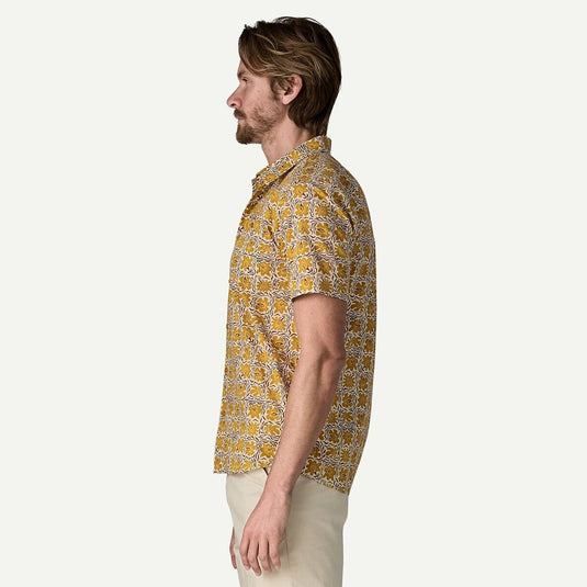 Patagonia Men's Go To Shirt in Future Flowers: Natural Patagonia Men's Go To Shirt in Future Flowers: Natural Patagonia