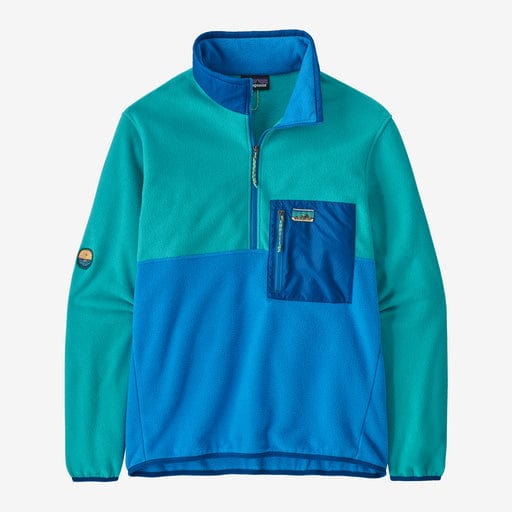Load image into Gallery viewer, Vessel Blue / SM Patagonia Microdini 1/2-Zip Fleece Pullover - Men&#39;s Patagonia Inc
